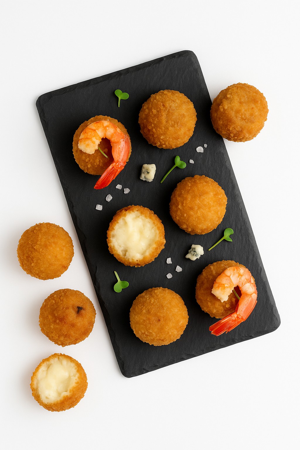 Croquetas pizarra